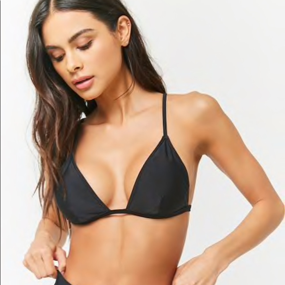Forever 21 black bikini top